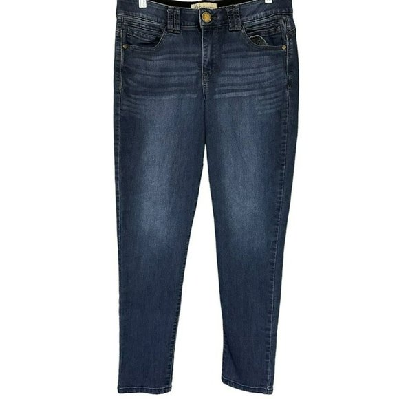 Democracy "Ab"solution Ab‎ Technology Mid Wash Skinny Jeans Womens 10 - Picture 1 of 5